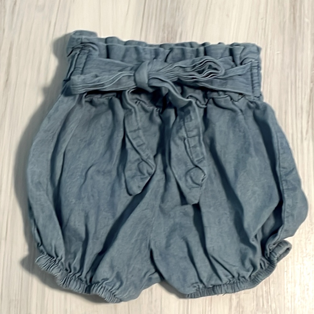 💚5/$25💚 Denim Paperbag Shorts with Tie
